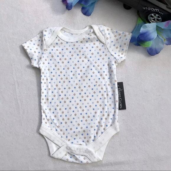 Faded Glory NWT Set of 3 Onesie for Babies NB - Picture 2 of 7
